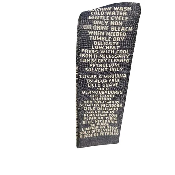 Jones New York Signature Black Linen Textured Shirt (Petite P/M) - Picture 5 of 9